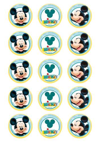Mickey Mouse Cupcake Images - Click Image to Close